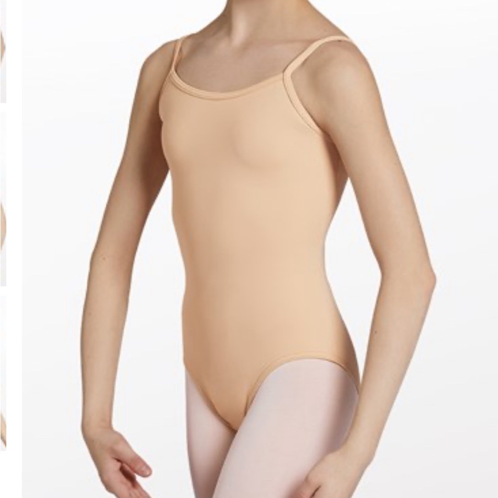 Weissman Scoop Cami High back leotard